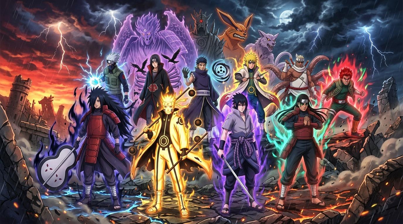 Ces 10 personnages de Naruto dont les pouvoirs terrifiants vous laisseront sans voix