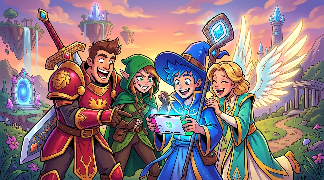 MMORPG Switch : les meilleurs jeux multijoueurs