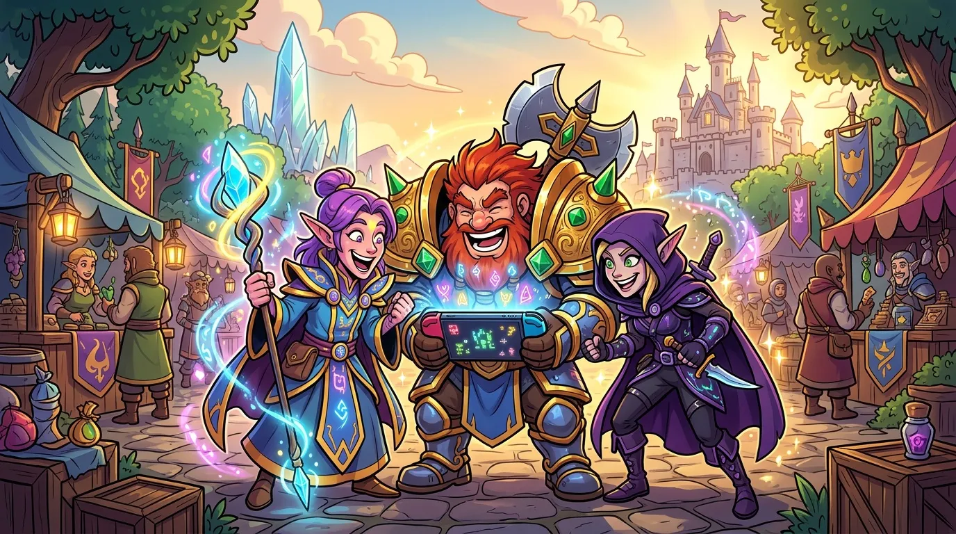Switch MMORPG : les meilleurs jeux disponibles