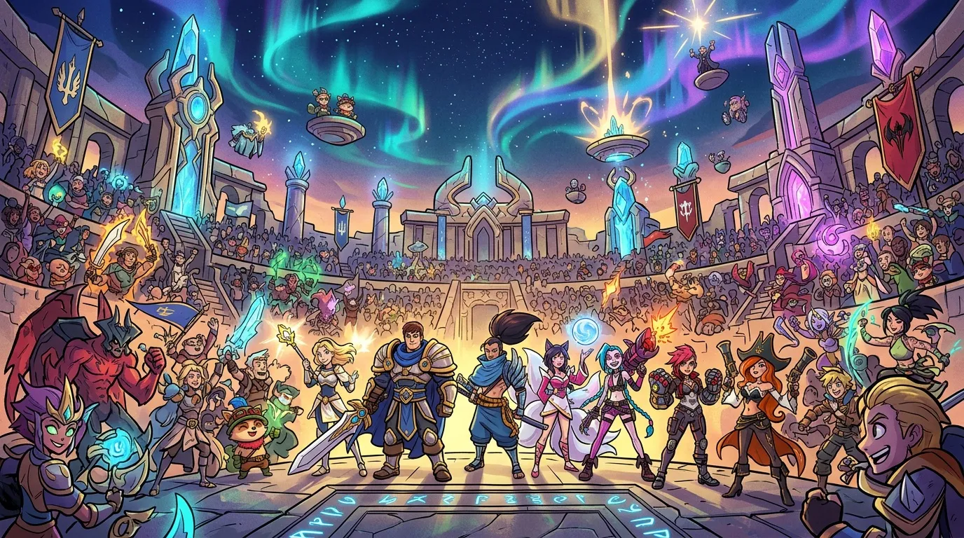 Rank liste LoL : classement complet des champions