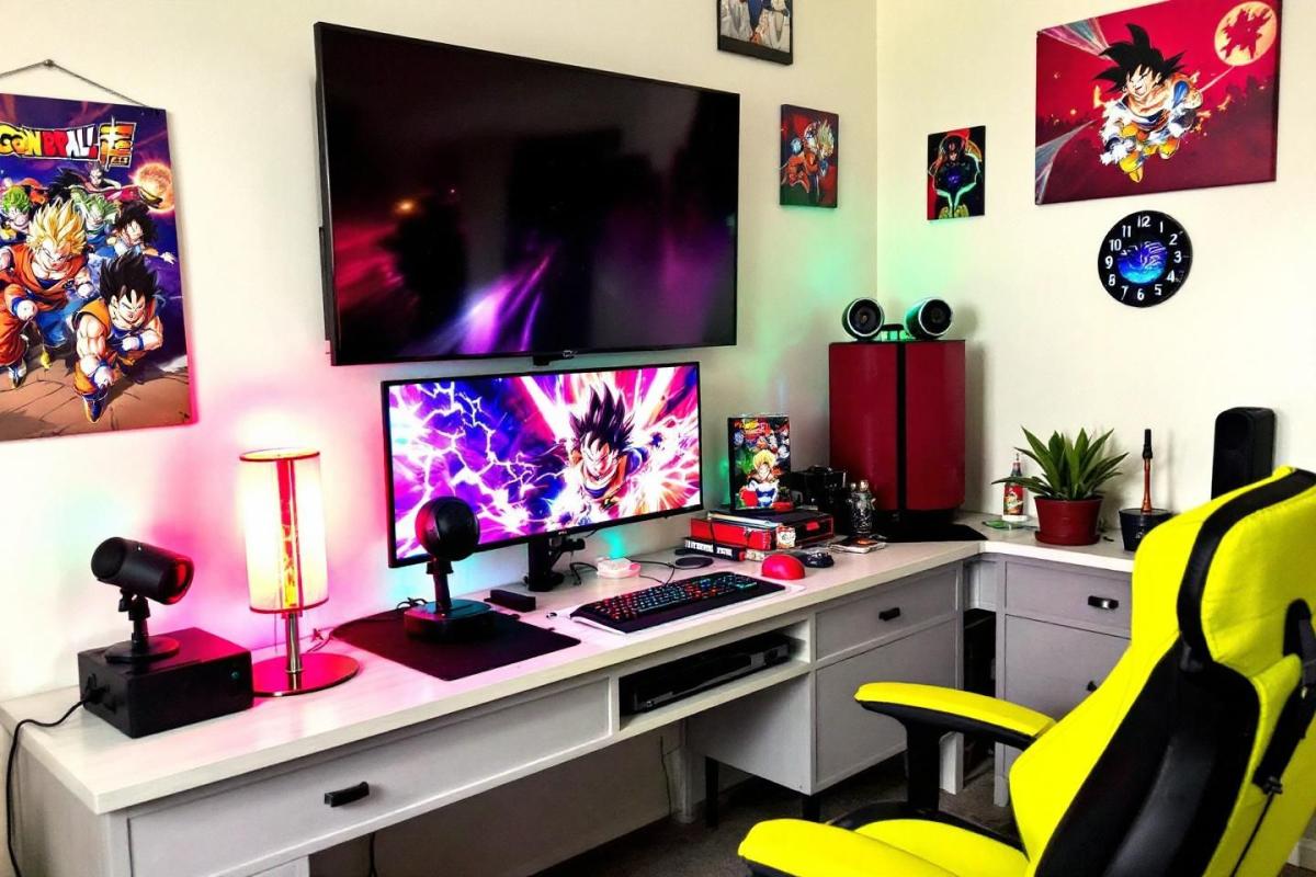 Ces 5 accessoires gaming Dragon Ball vont transformer votre setup en mode Super Saiyan