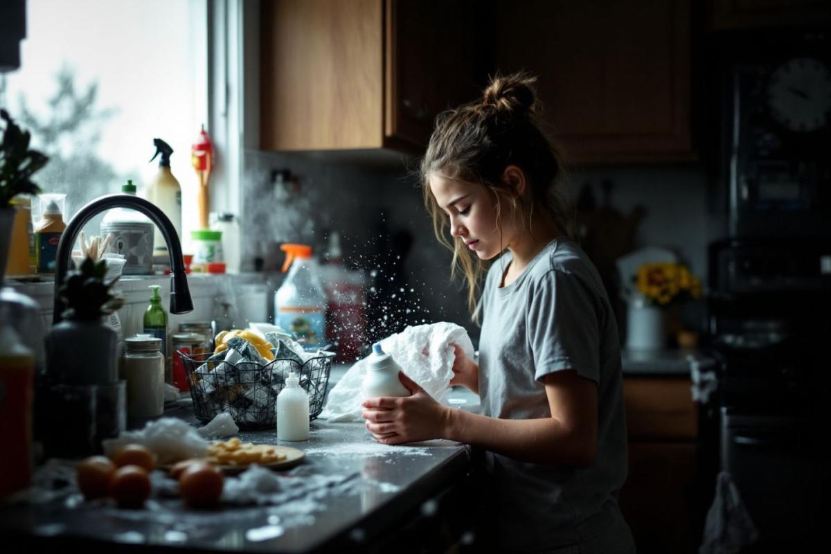 Alerte danger : ce jeune a versé de l'eau de Javel dans le lait de sa mère (geste choquant)