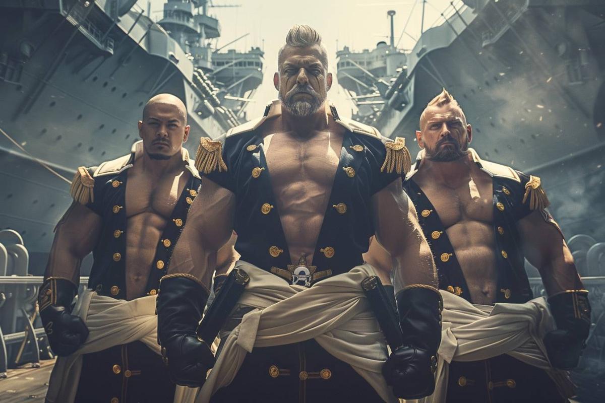 Les amiraux de One Piece : découvrez les puissants officiers de la Marine et leurs incroyables pouvoirs