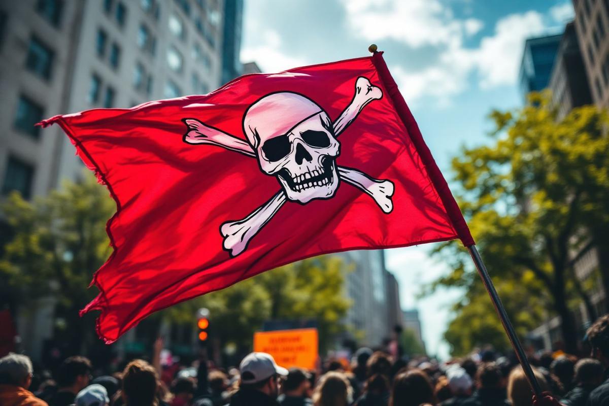 Attention : ce drapeau d'anime déclenche des révolutions dans 2 pays (surprenant)