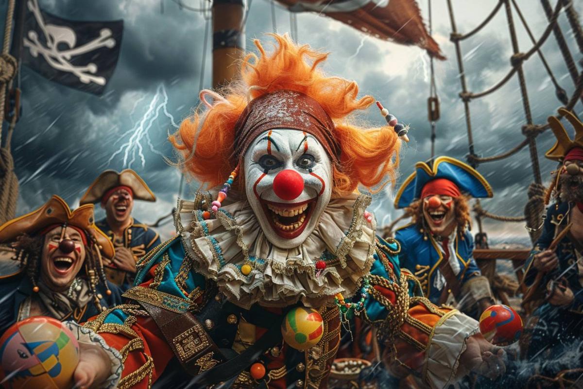Baggy le clown : le pirate au nez rouge qui fait rire l'équipage de Gold D. Roger dans One Piece