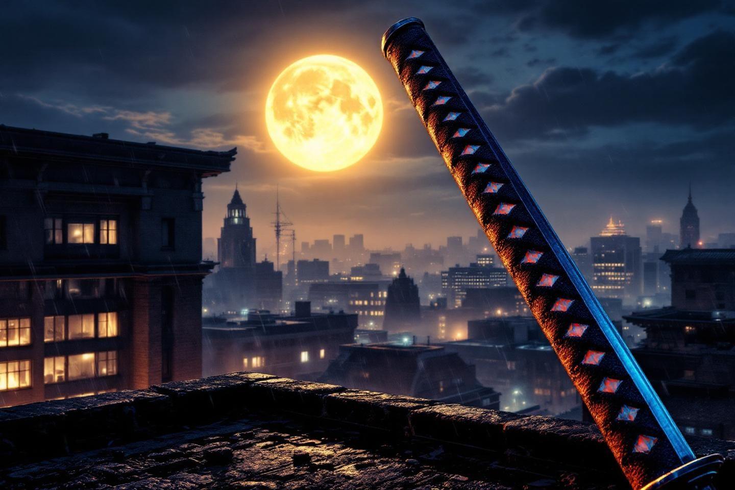 Bankai Kenpachi Zaraki - sabre katana Bleach en ligne