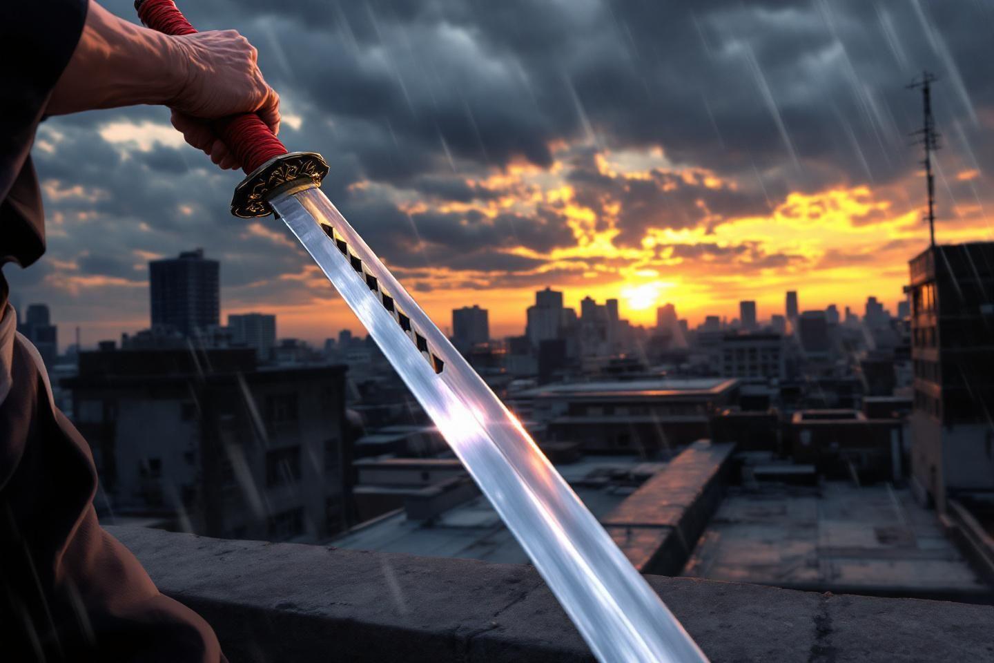 Bankai Kenpachi Zaraki - sabre katana Bleach en ligne