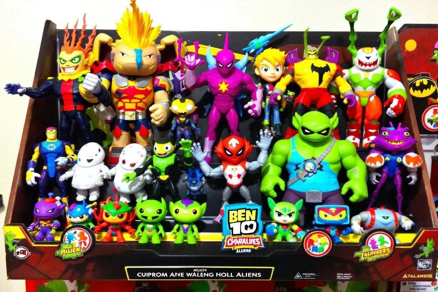 Ben 10 ten figurines et jouets alien action figure toy