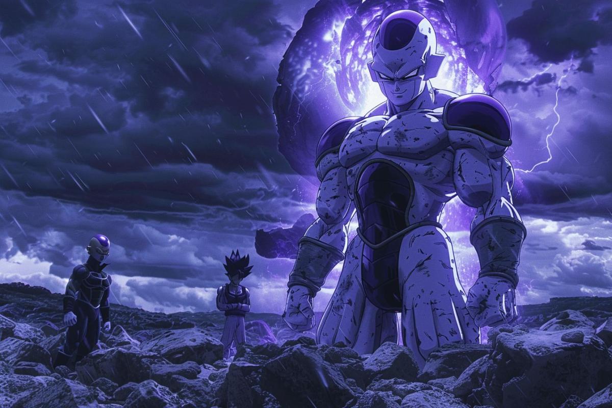 Black Frieza : une puissance écrasante face à Goku et Vegeta dans Dragon Ball Super