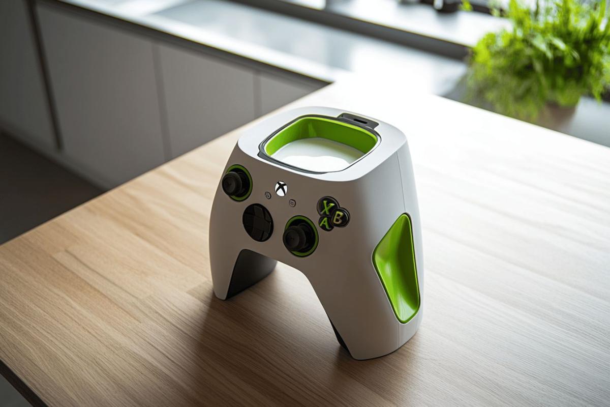La brocca del latte Xbox Series X : pichet de lait original en forme de console de jeu