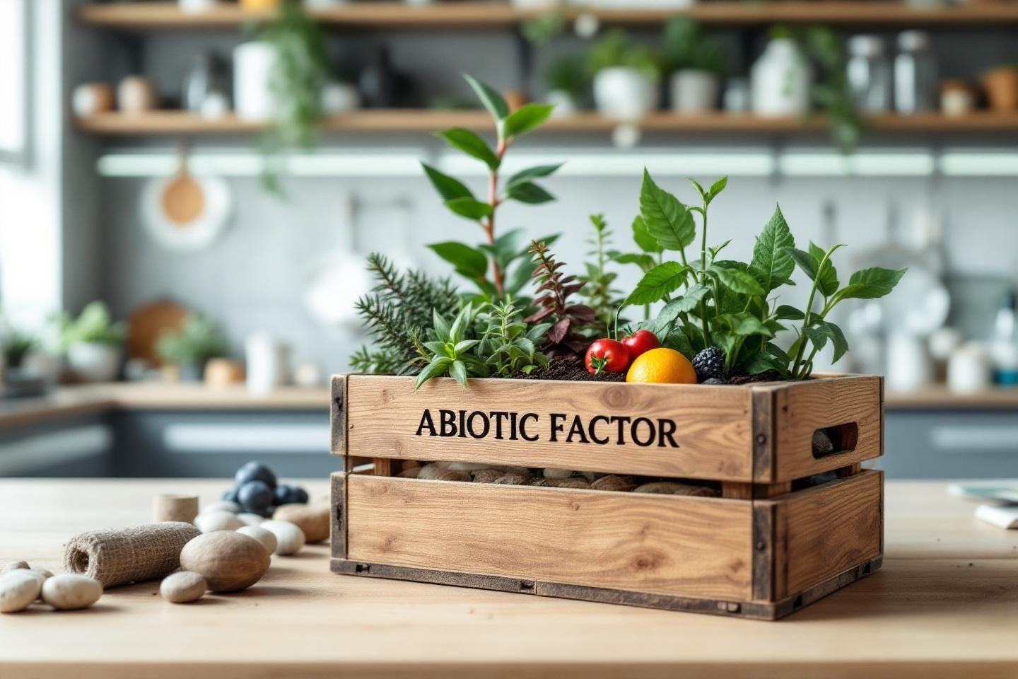 Caisse décorée abiotic factor : approche et recherche pluridisciplinaire