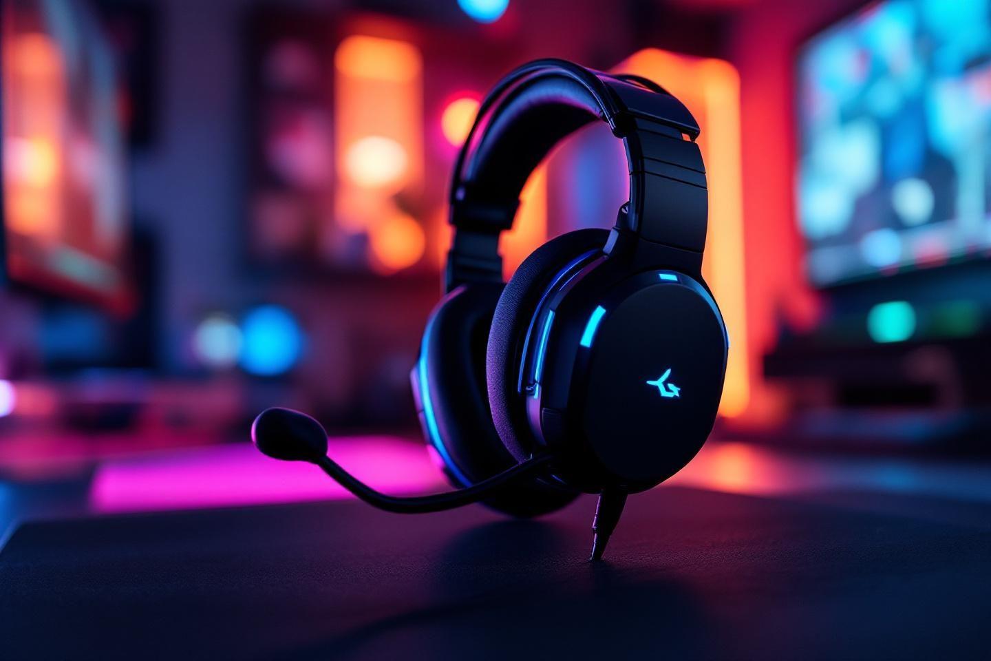 Casque gaming filaire 100 avec micro pour une expérience de jeu optimale