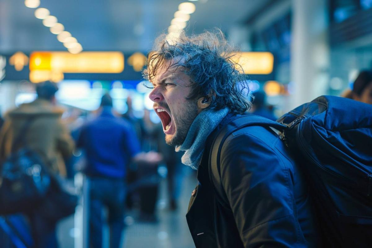 Choquant : un passager scandalise l'aéroport avec un geste qui va vous faire halluciner