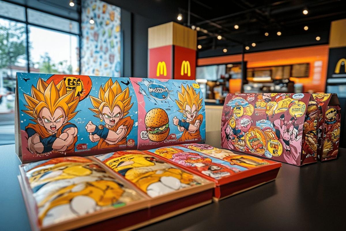 La collaboration McDonald's x Dragon Ball : des menus inspirés de Goku et ses amis