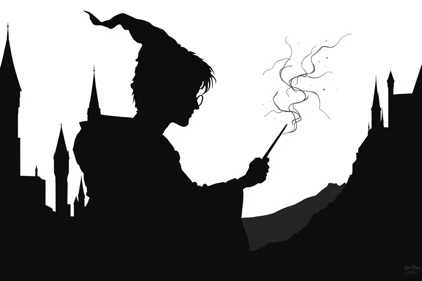 Coloriage Harry Potter à imprimer gratuitement