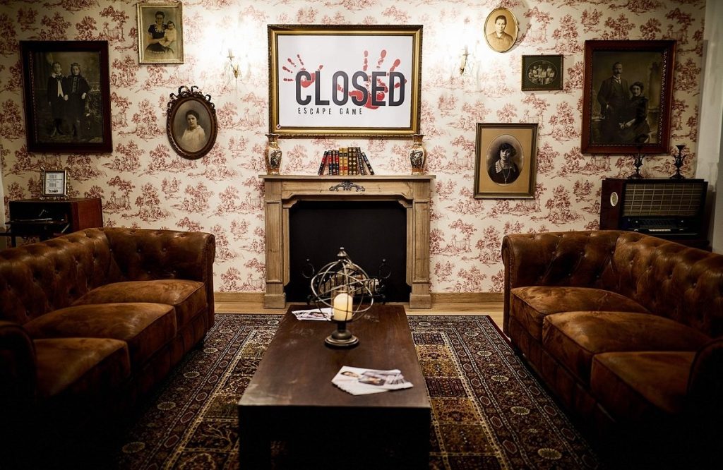 pièce de présentation escape game