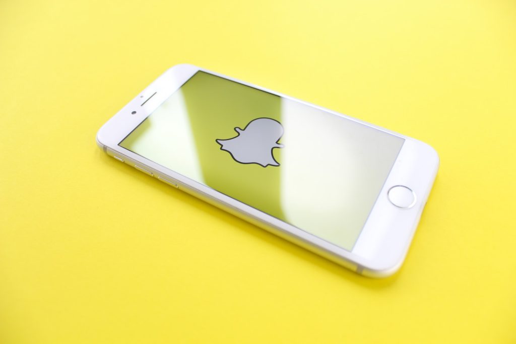 snapchat sur iphone