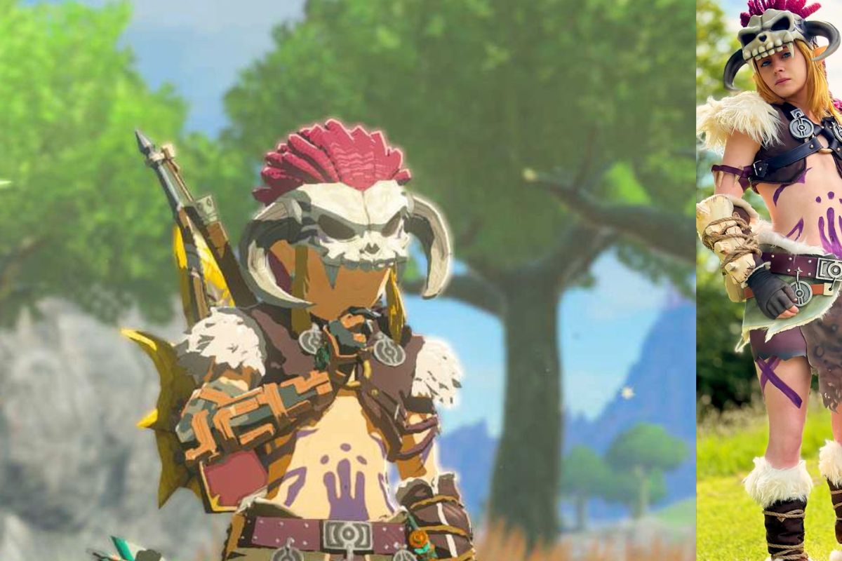 Ce cosplay MAGNIFIQUE de Link Barbare comprend même une réplique grandeur nature du Lynel Crusher - impressionnant ! 🤩