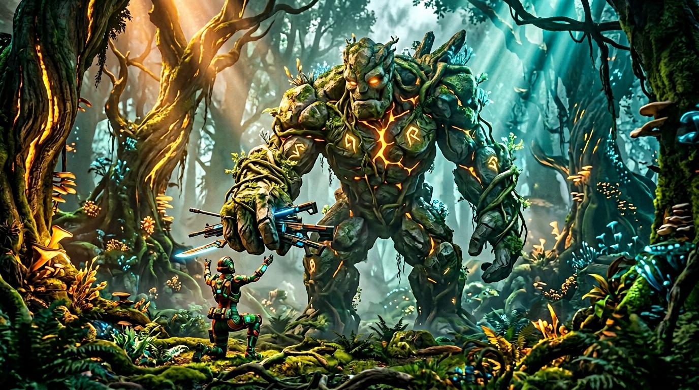 Donner des armes à un esprit de la terre : défi Fortnite chapitre 6 saison 1