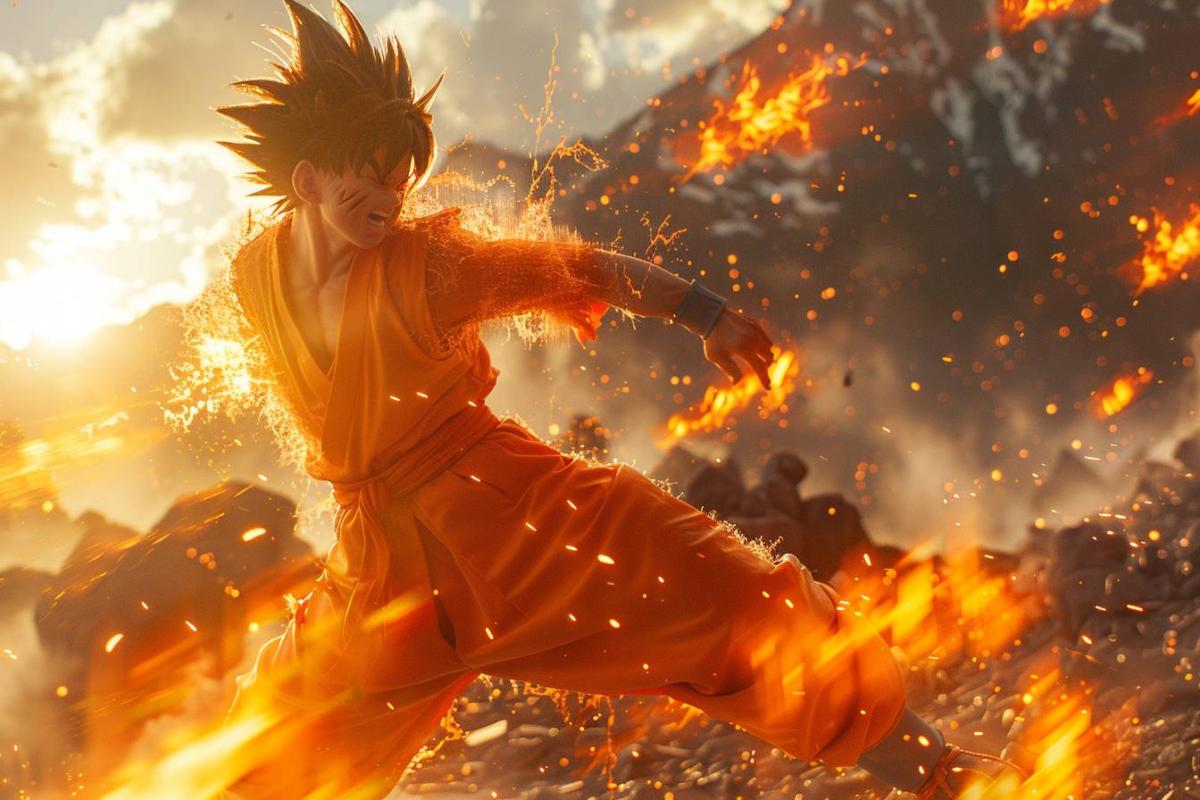 Dragon Ball : cette scène culte de Goten recréée dans le jeu (vous allez adorer)
