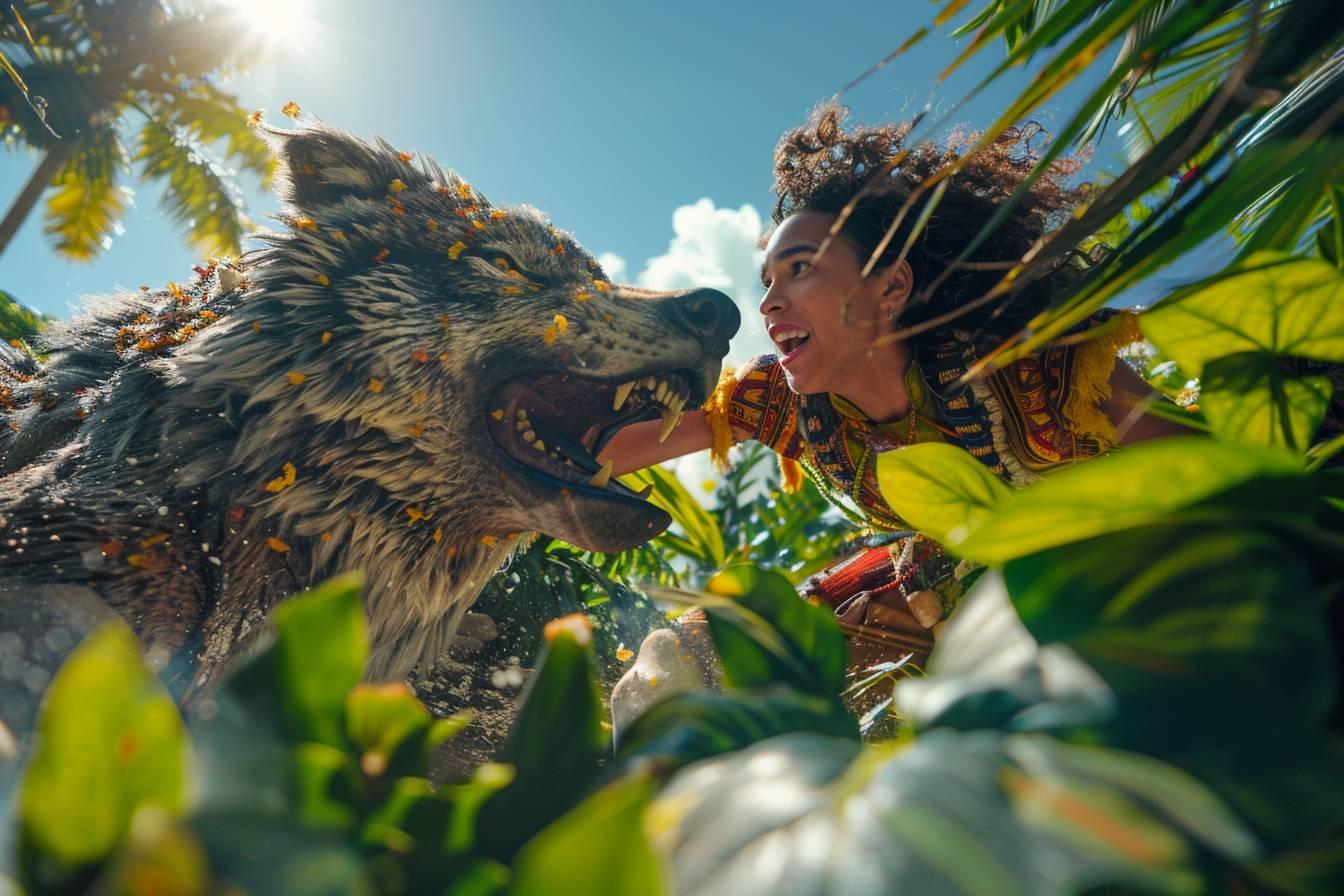 Fortnite : comment faire une pirouette à 360° en descendant d'un loup ou d'un sanglier en plein air