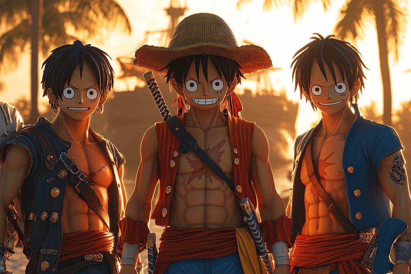 Les frères Ace, Sabo et Luffy : le trio emblématique de One Piece