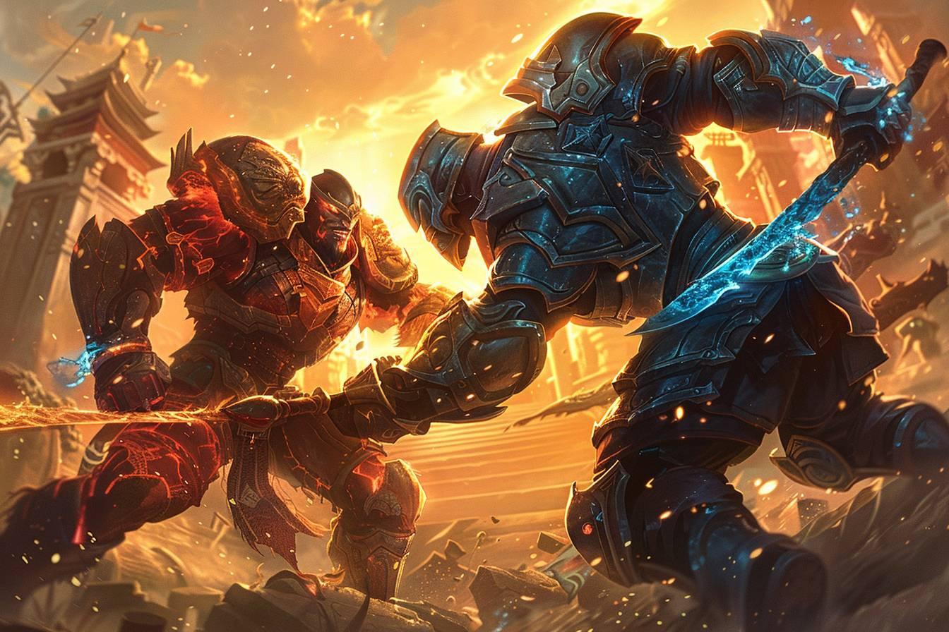 Garen contre Shen : guide de contre-jeu, objets et runes pour la voie du haut dans League of Legends