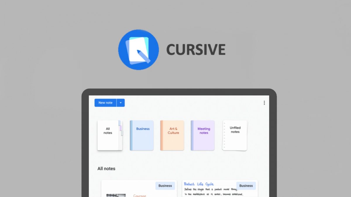 Google Cursive, le challenger de OneNote
