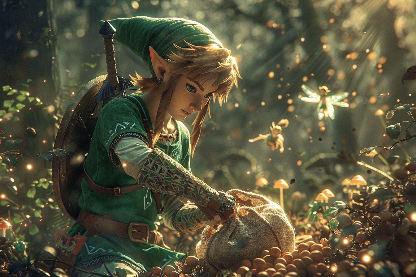 Guide complet ramasse gland Zelda Echoes of Wisdom : solution du mini-jeu et automates