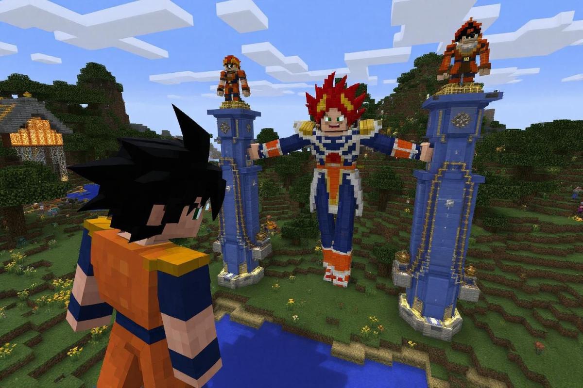Incarnez Goku dans Minecraft avec le nouveau DLC Dragon Ball Z
