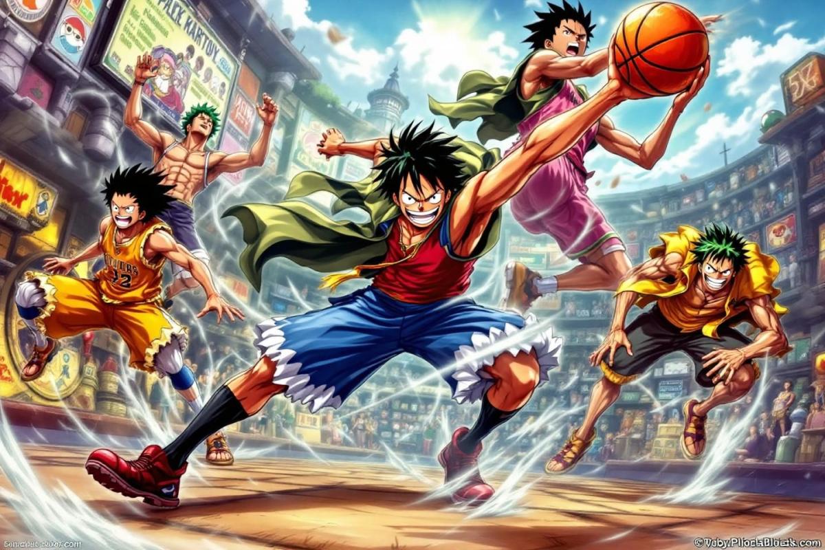 Incroyable : des cartes de basket universitaire One Piece débarquent à St. Johns
