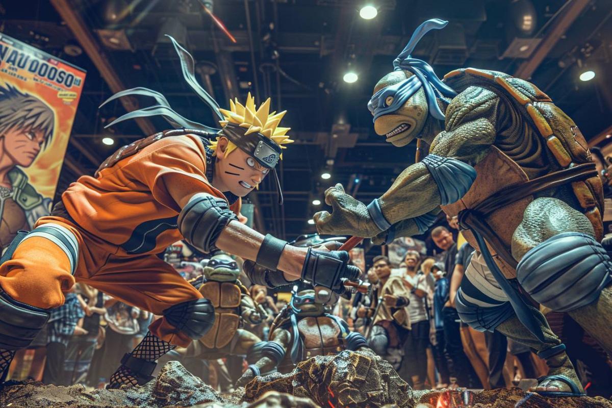 Incroyable ! Les Tortues Ninja rencontrent Naruto : 6 pages exclusives dévoilées (fans en délire)