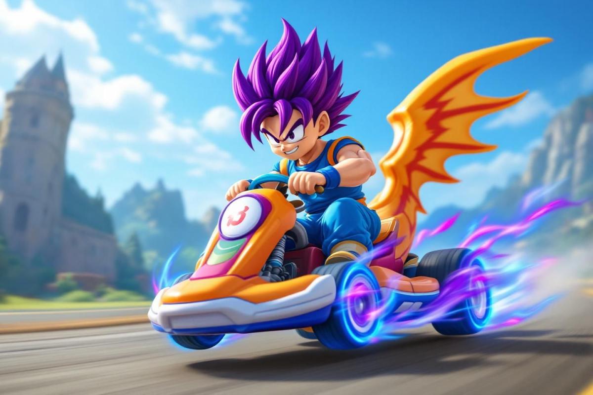 Le jeu Dragon Ball façon Mario Kart perdu refait surface après 16 ans dans l'oubli