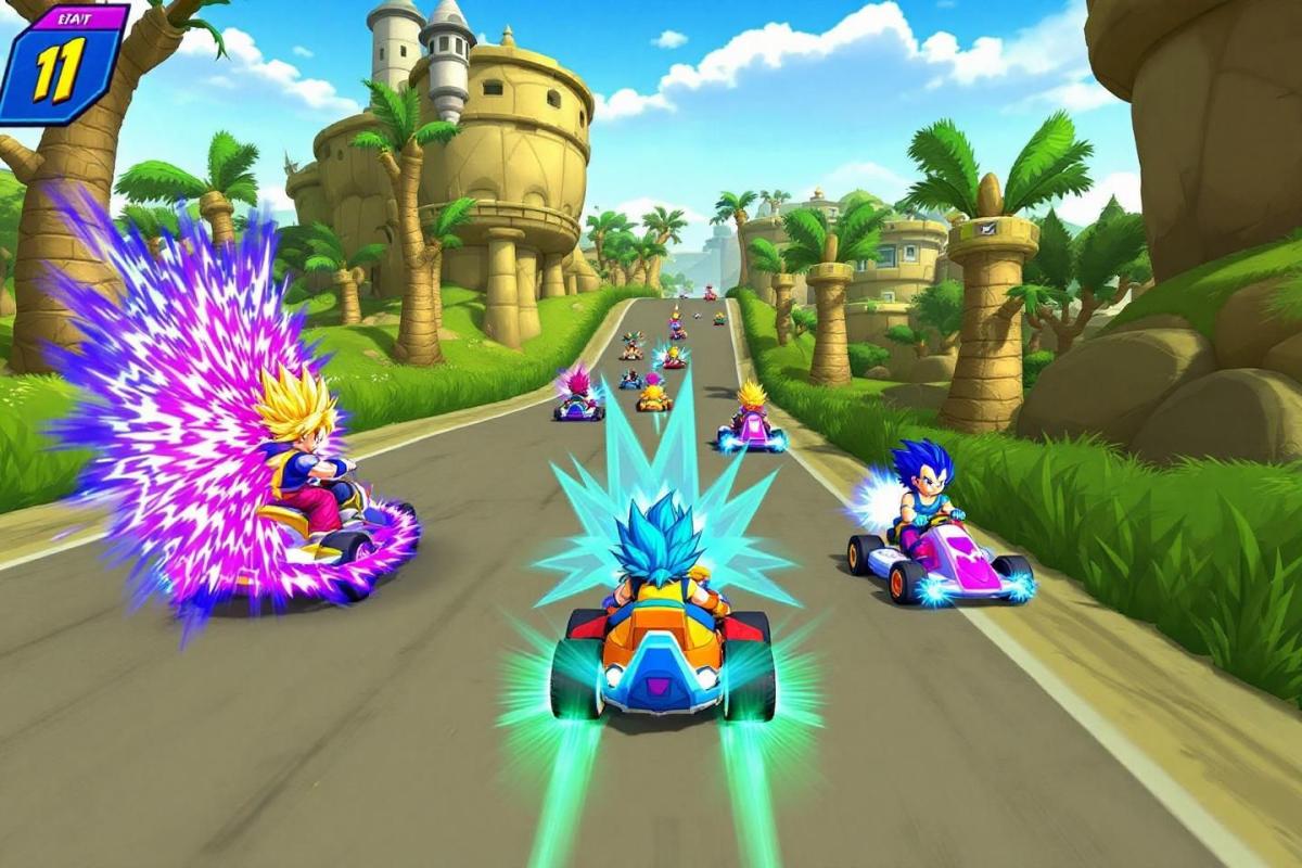 Un jeu Dragon Ball style Mario Kart perdu retrouvé par des fans après 16 ans