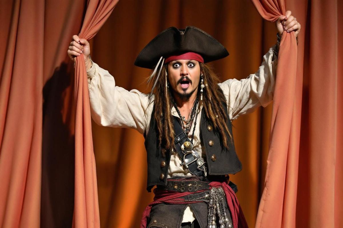 Johnny Depp reçoit un cadeau incroyable du créateur de One Piece (vous n'allez pas y croire)