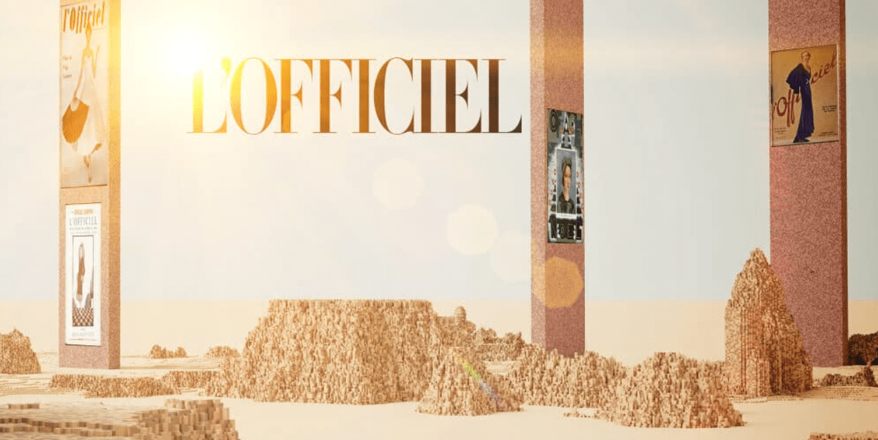 Le magazine L'Officiel aspire ses lecteurs dans son univers virtuel de métaverse