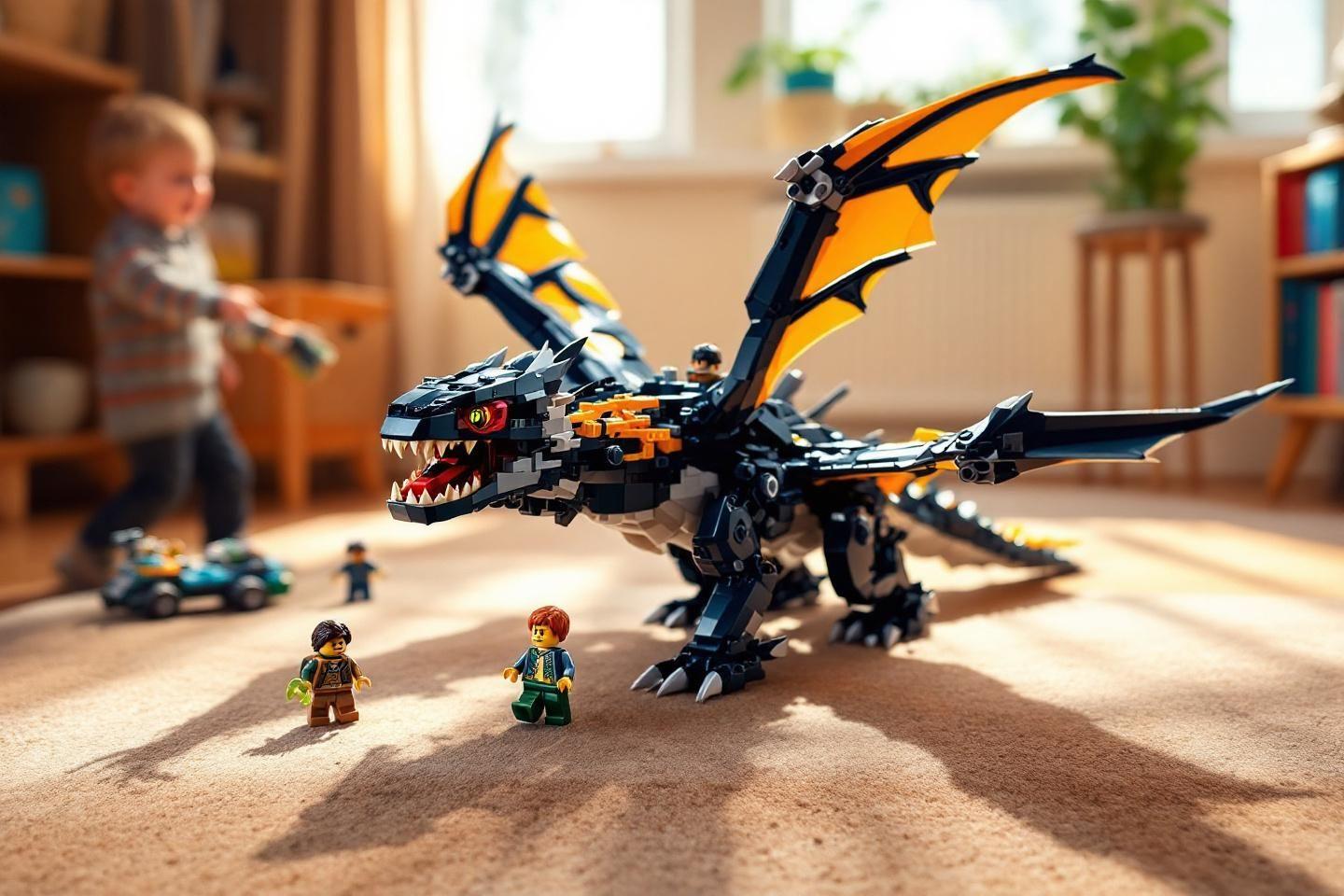 L'Ender dragon Minecraft : coffret, LEGO et figurines pour vaincre le dragon de l'Ender