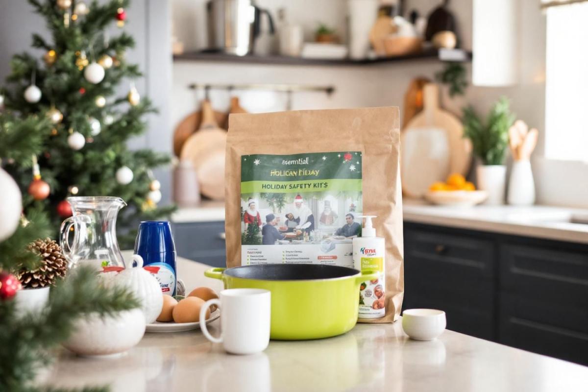 L'équipement de sécurité indispensable pour cuisiner les fêtes de fin d'année