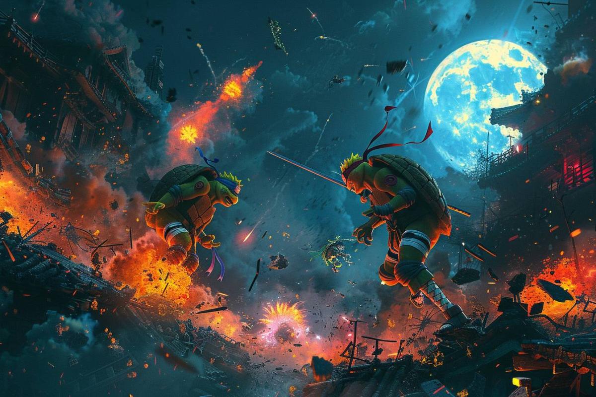L'événement inattendu : Naruto et les Tortues Ninja unissent leurs forces (et c'est épique)