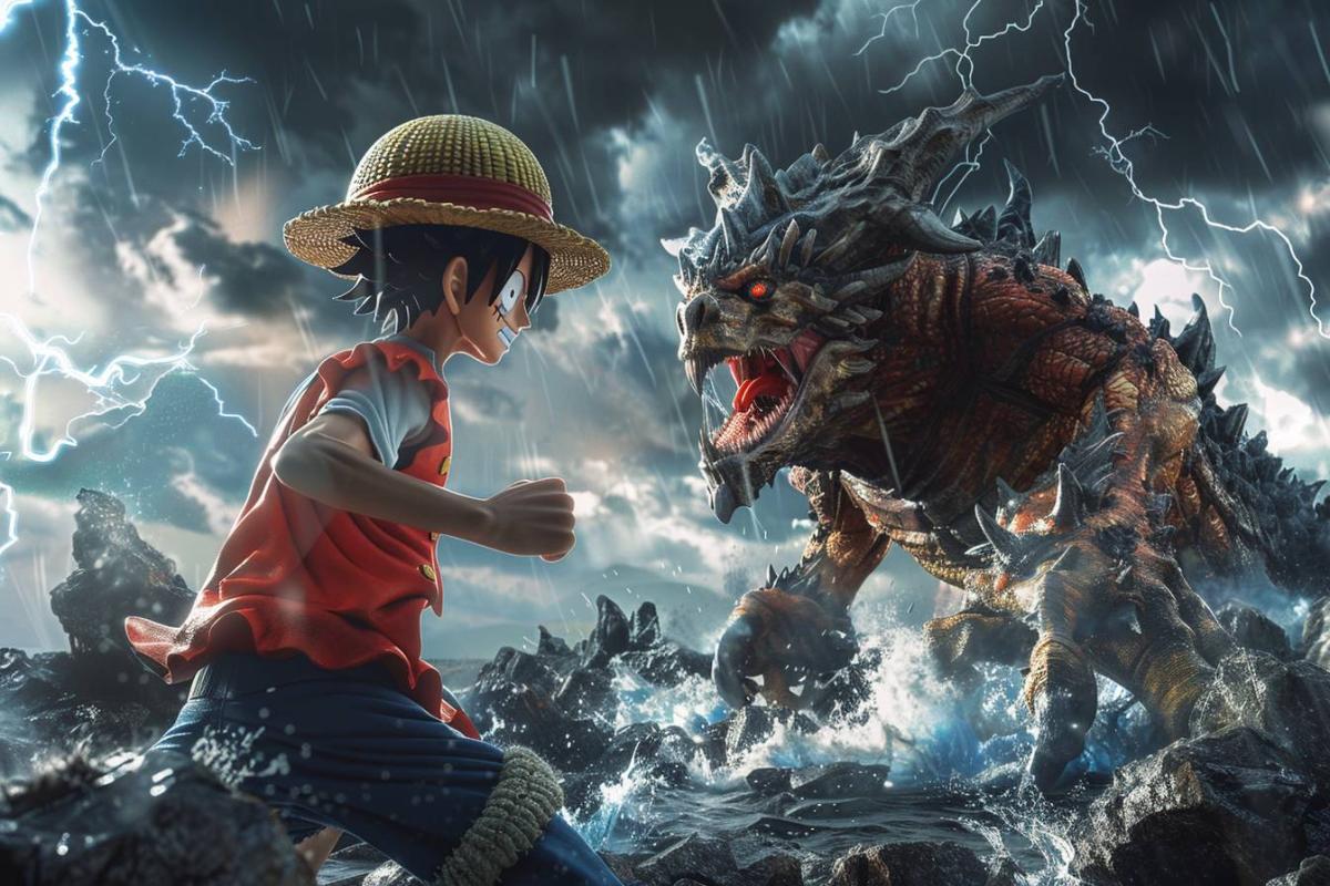 Luffy contre Kaido : l'affrontement épique entre le roi des pirates et l'empereur des cent bêtes