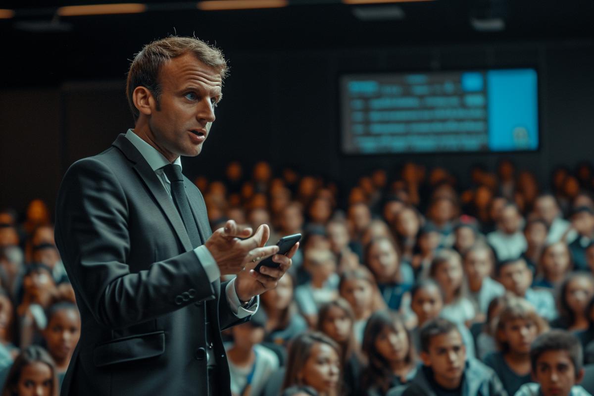 Macron restreindra-t-il le temps d'écran des jeunes ?