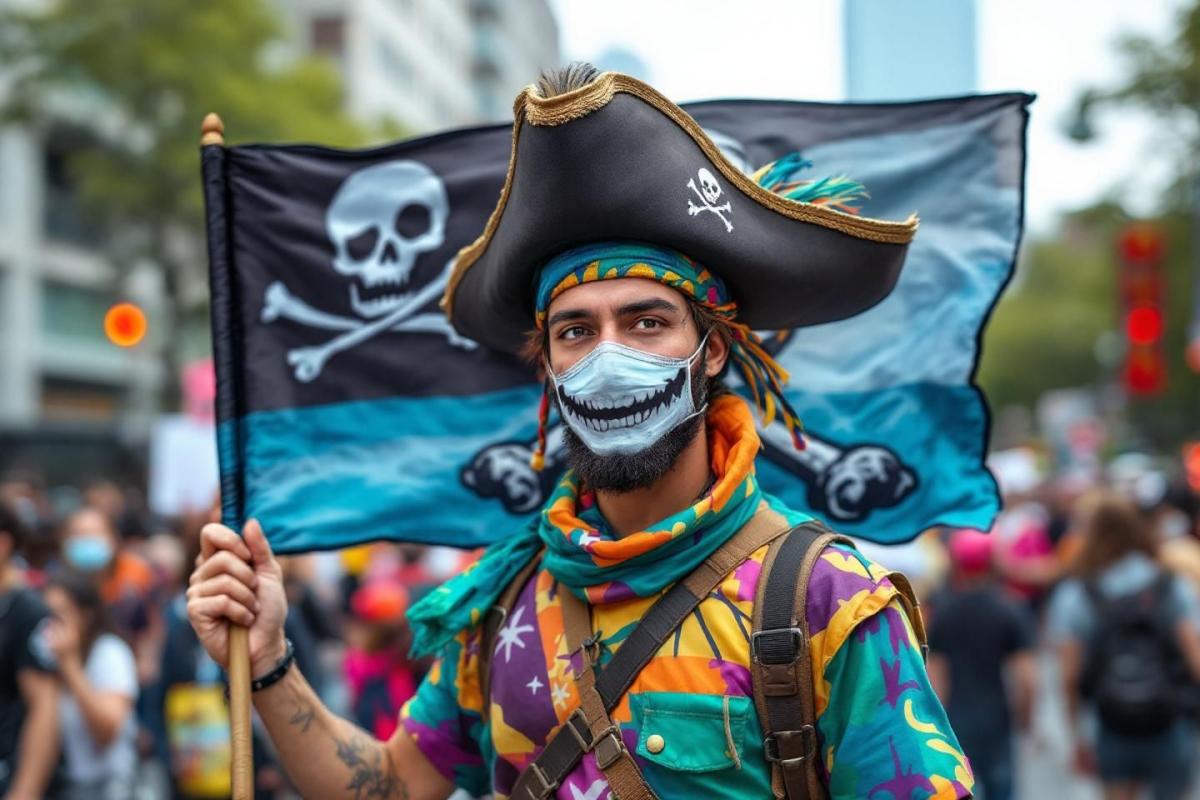 Madagascar : la Gen Z défie les gouvernements avec un drapeau pirate d'anime