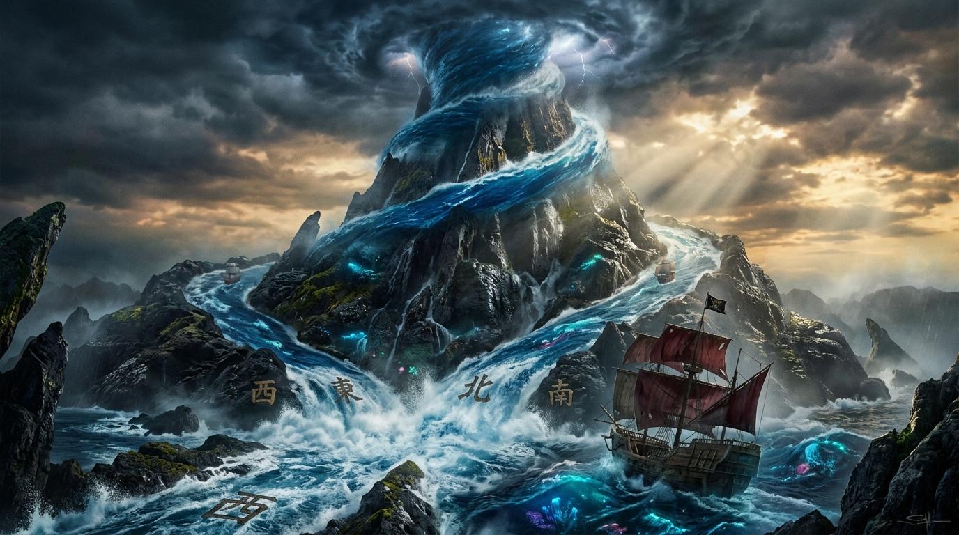 Cette montagne inversée dans One Piece que les fans de The Witcher nous envient secrètement