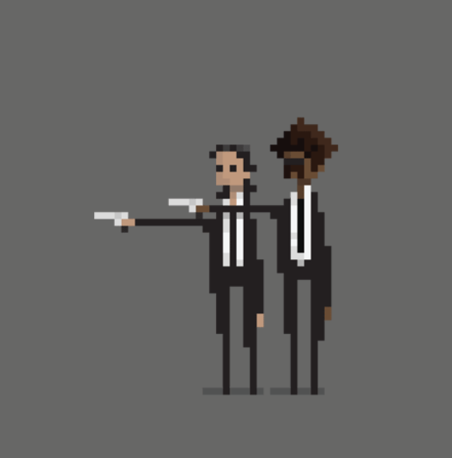 scene dans pulp fiction NFT