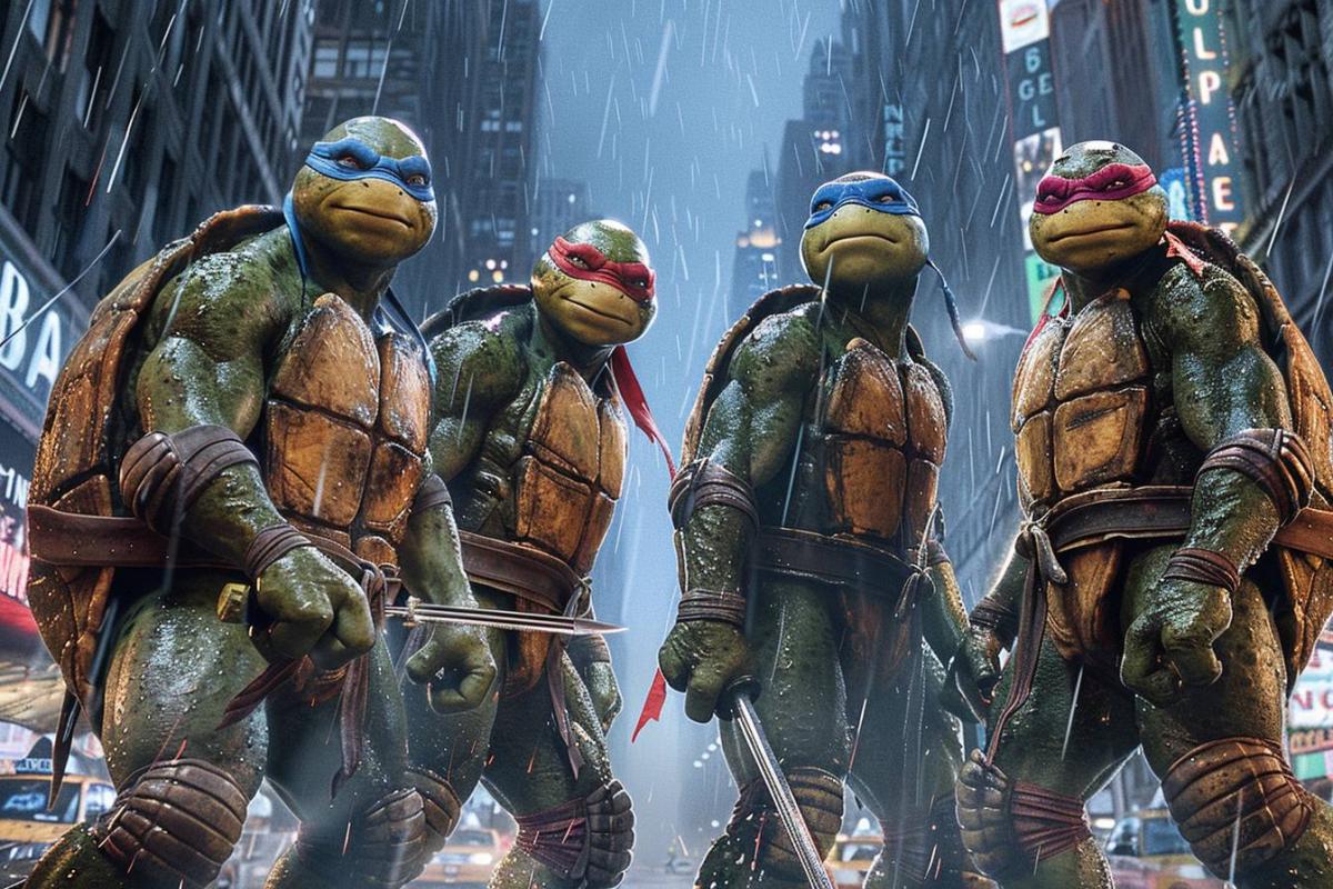 Les noms des Tortues Ninja : découvrez le quatuor emblématique de super-héros en demi-carapace