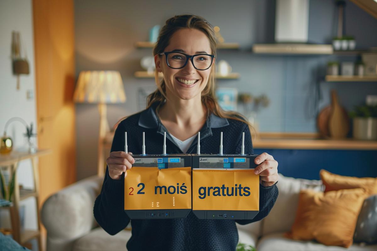 Nouveau : Opérateur double offre bienvenue avec 2 mois gratuits sur box Internet