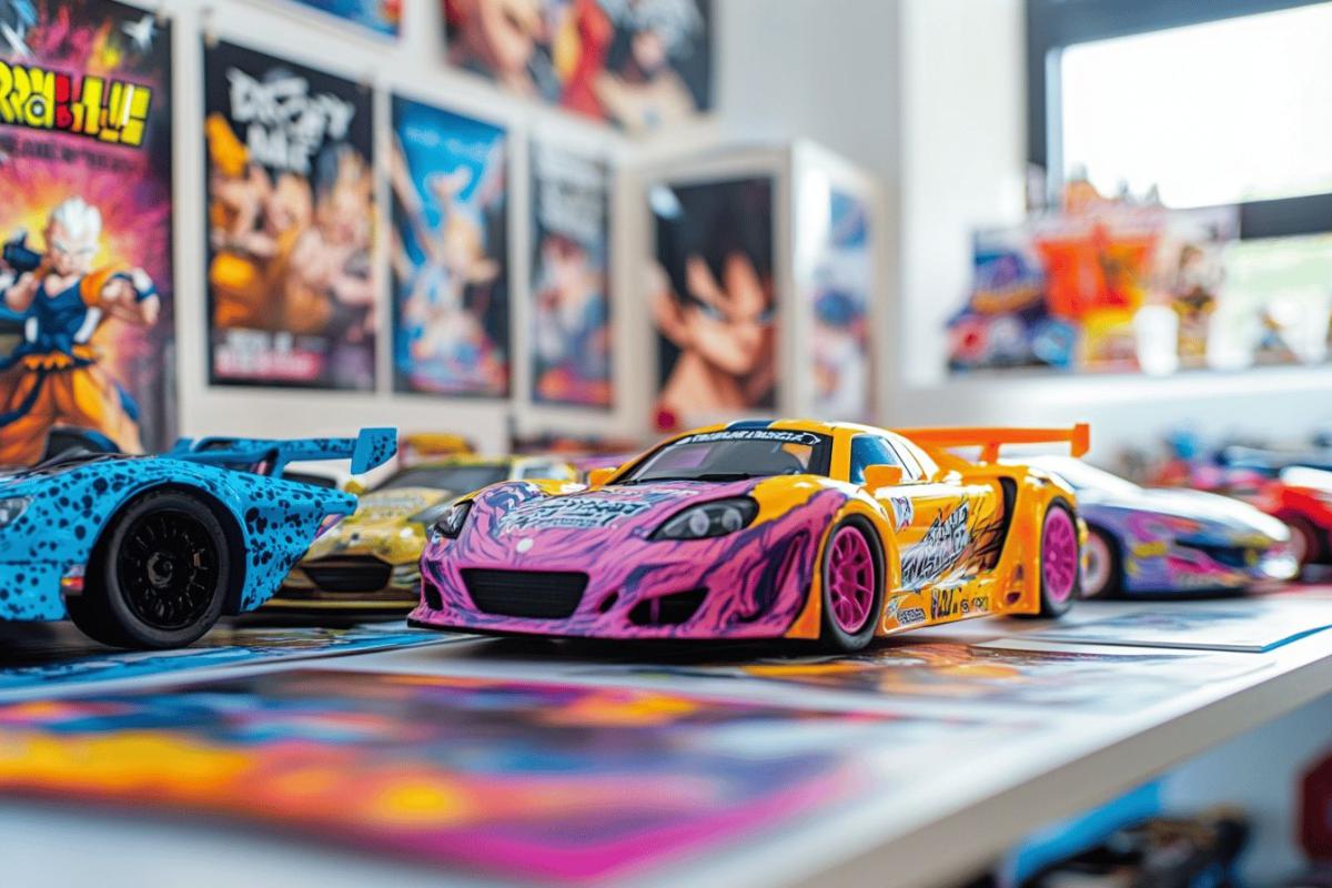 Les nouvelles voitures miniatures Dragon Ball prêtes à conquérir les bureaux et cœurs des fans