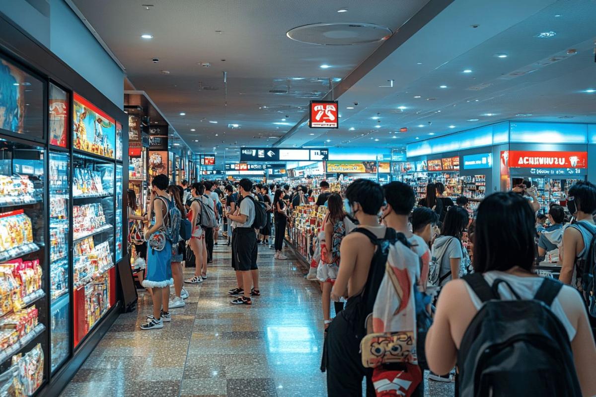 One Piece : ouverture du Mugiwara Store à l'aéroport Changi, les fans font la queue