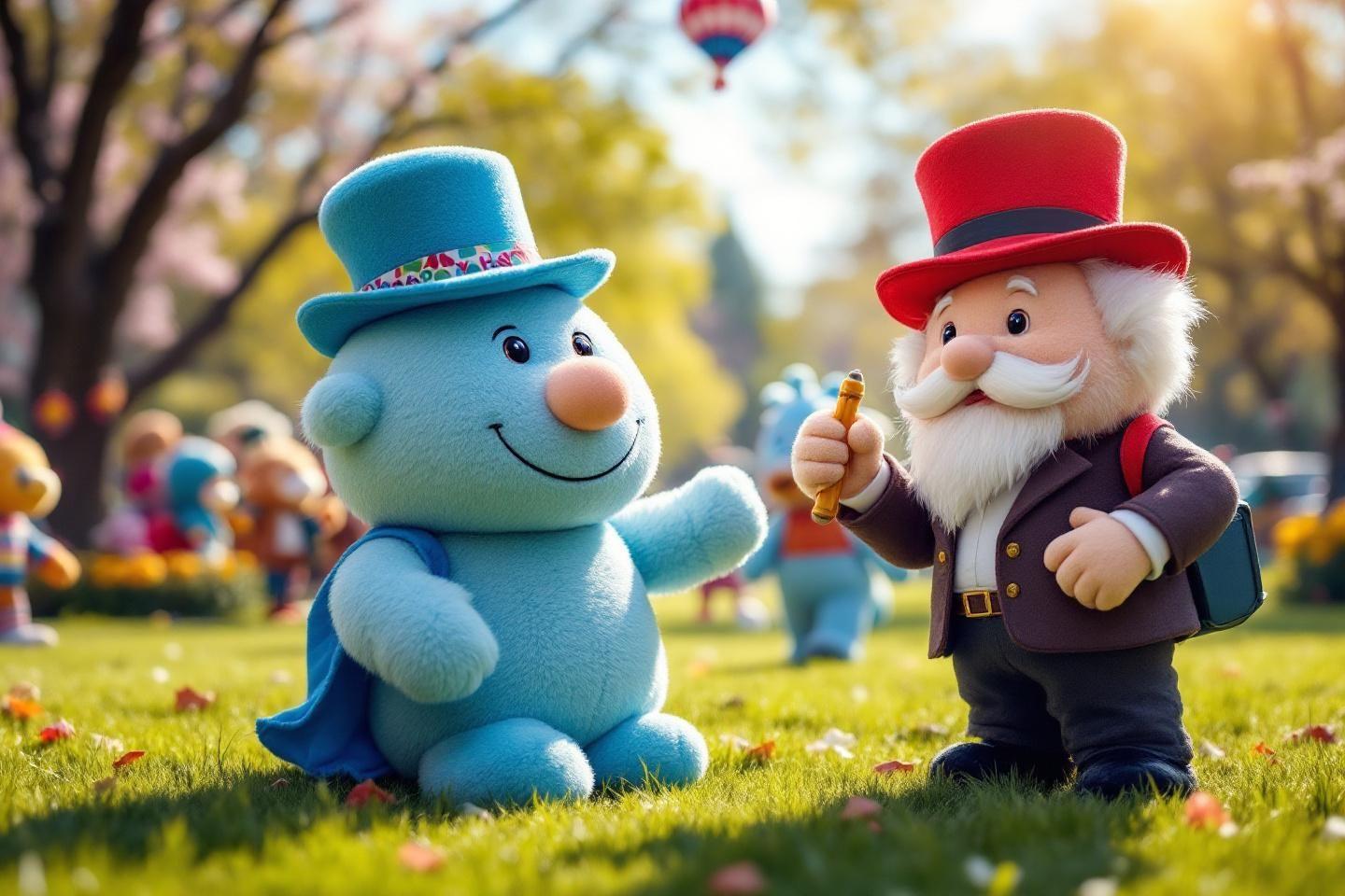 Parade peluche Monopoly Go : figurines et événements du jeu