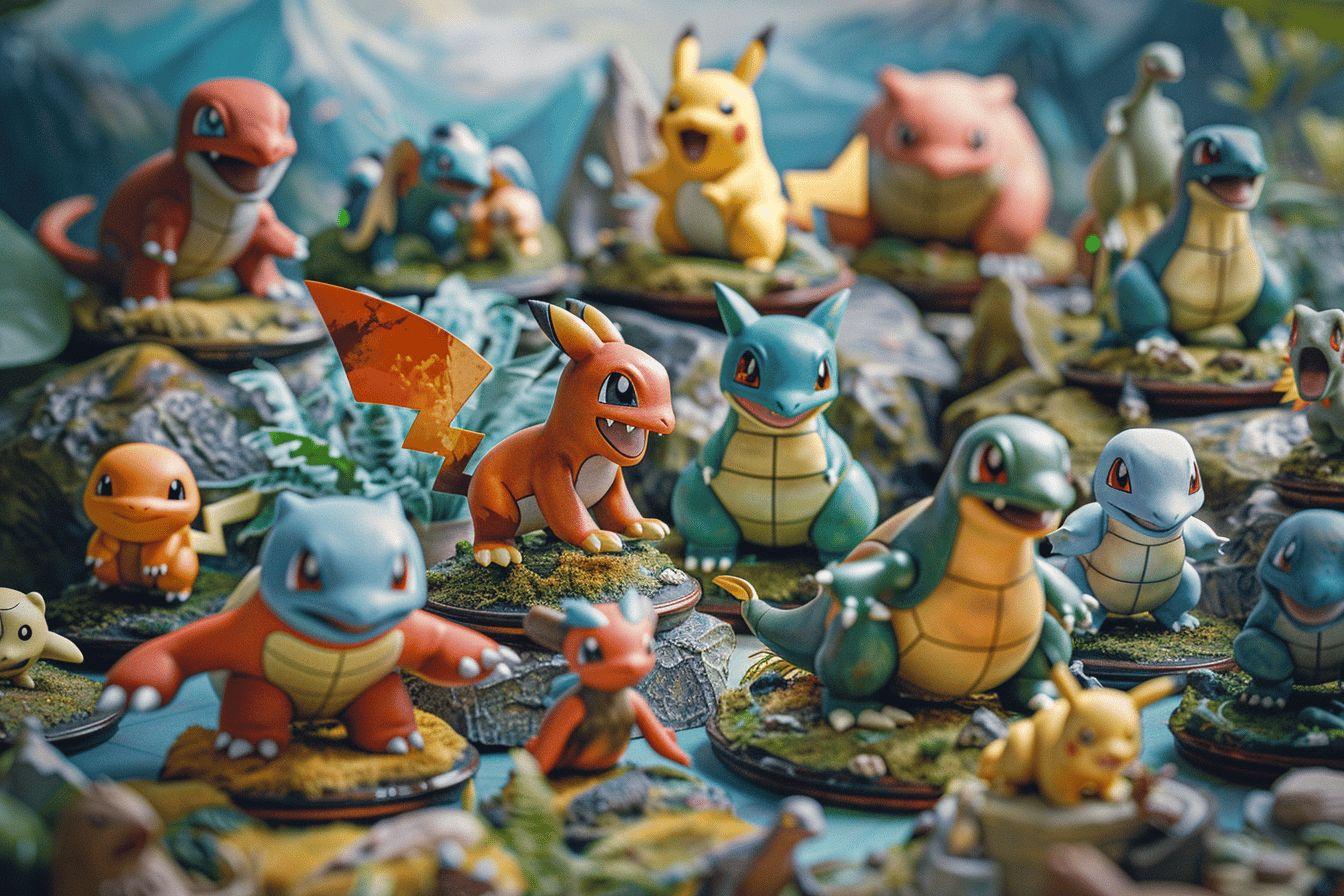 Les personnages principaux dans Pokémon : figurines et jouets des meilleurs héros de la série